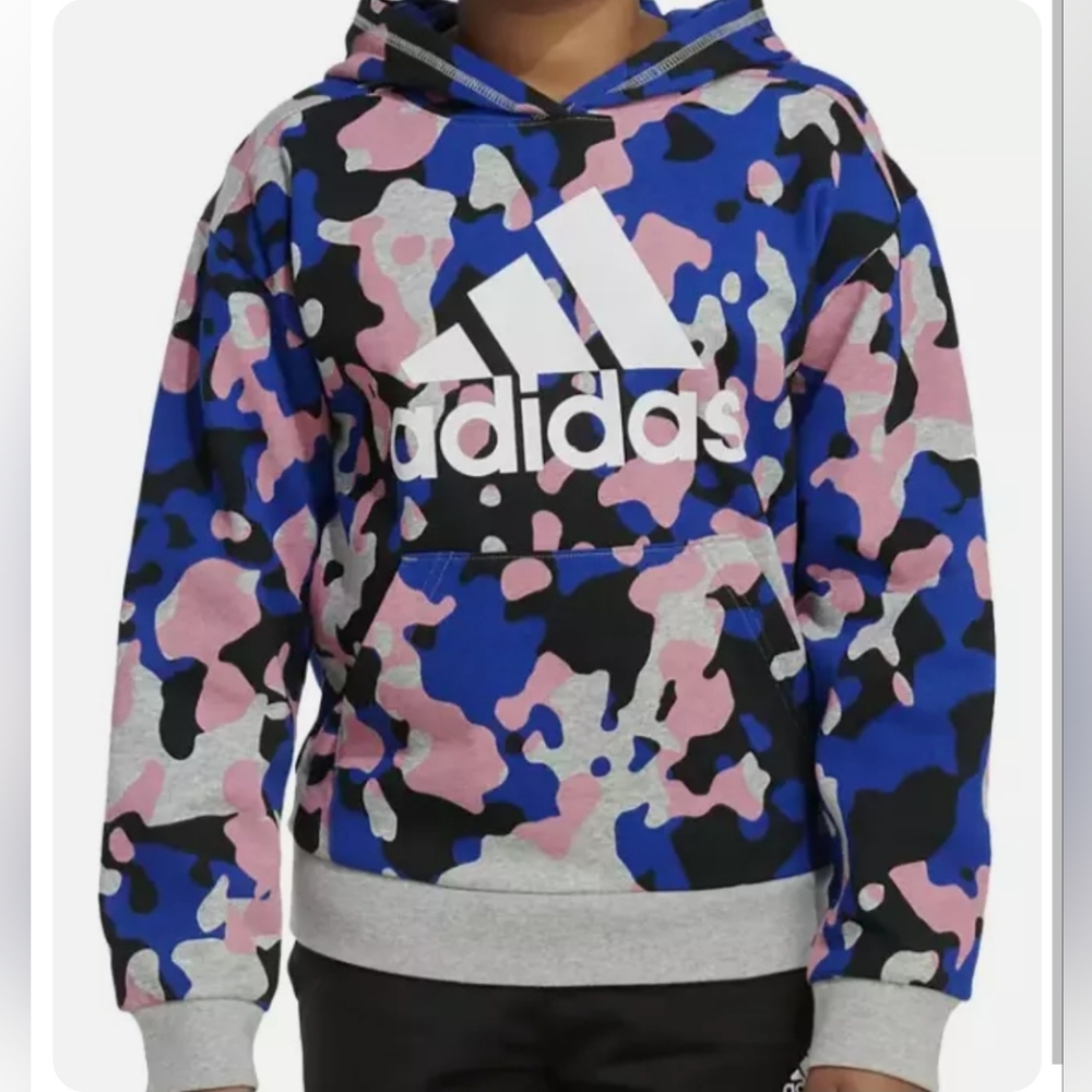 Boys Size Large Adidas Camo Hoodie